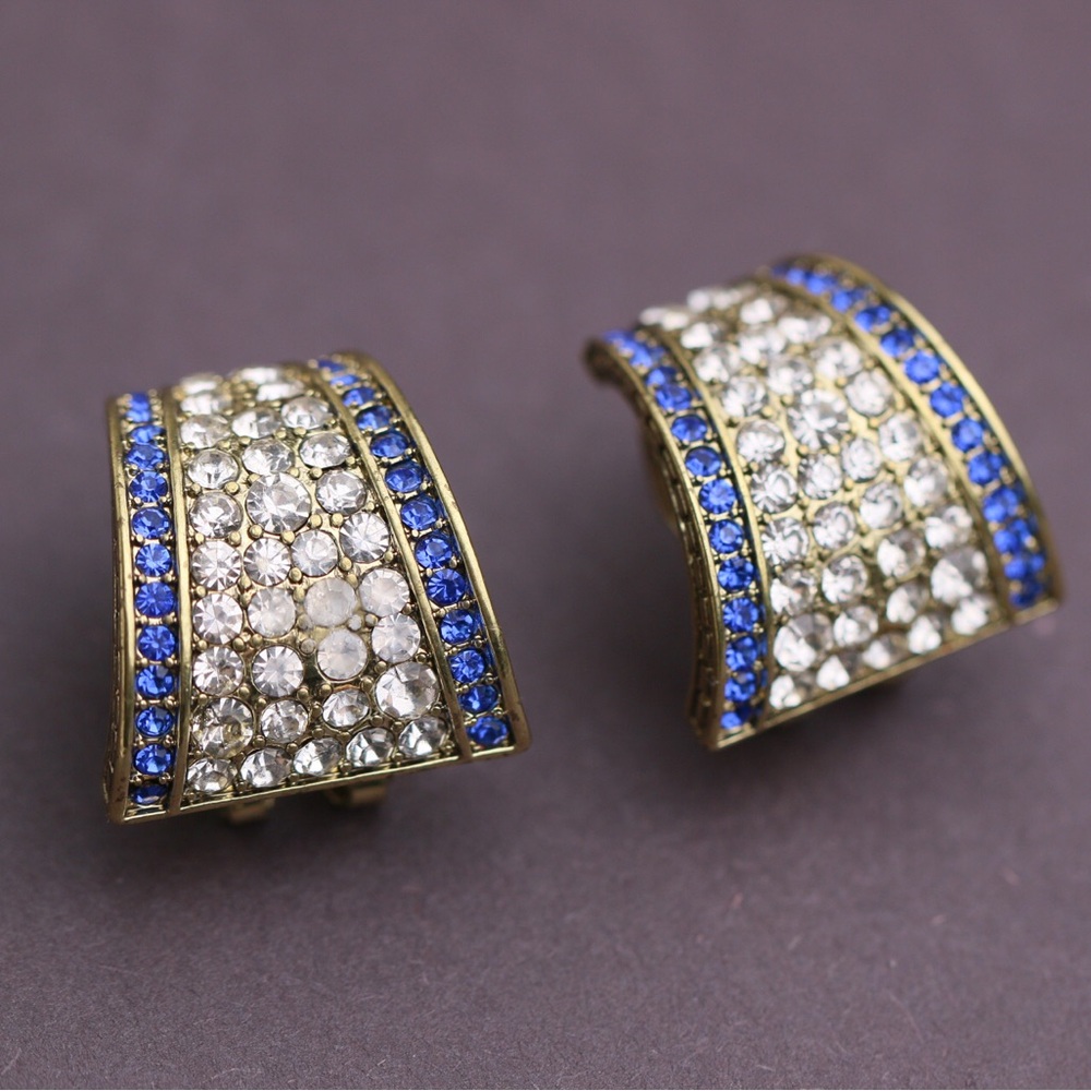 Defected Heidi Daus Say it With Style Crystal Clip Earrings